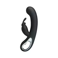Vibrador com Dupla Estimulação para Ponto G e Clitóris Rabbit Luxo Recarregável em Silicone - PRETTY LOVE Webb - comprar online