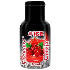 Gel Comestível Sabor Cereja ICE - Excita e Esfria - 30ml For Sexy