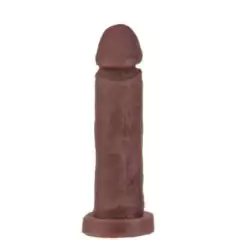 Pênis em Cyberskin com vertebra 18,5 x 4 cm