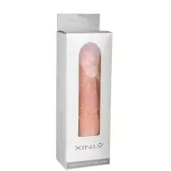 Pênis em cyberskin com Vibrador de 17 x 4 cm