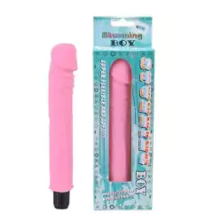Pênis em cyberskin com Vibrador 17,5 x 2,5 cm