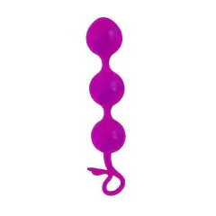 Plug em Silicone Orgasm Balls Pearl em Silicone - Pink na internet
