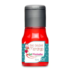 Óleo Beijável - Sabor Morango ICE - Esfria e Excita 15ml - La Pimienta - comprar online