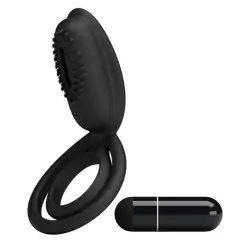 Estimulador Anél Peniano com Vibro de Toque - Pretty Love Cobra