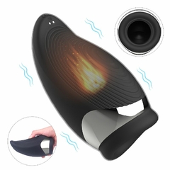 Masturbador Ergonômico Recarregável com Aquecimento e 9 modos de vibração - Atlanta S-HANDE