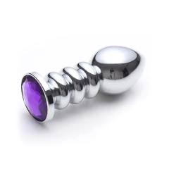 Lust Metal - Plug Anal Screw Silver - comprar online