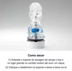 Masturbador Original Tenga Aero Silver Ring - Mais Prazer