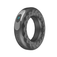 Cock Ring Anel Peniano Ruber - Vibro Recarregável 10 vibrações