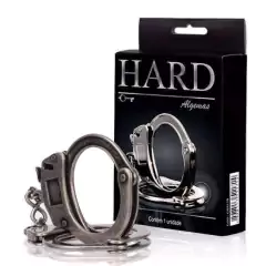 Algemas em Metal Prata Envelhecida - Hard