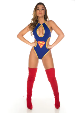 Fantasia Mini Body Sensual Super Girl - Pimenta Sexy na internet