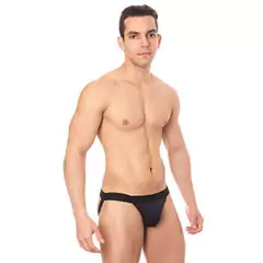 Cueca Jockstrap Preta masculina