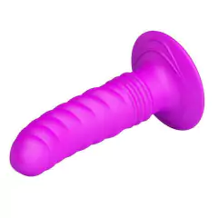 Plug Anal Silicone com Vibro 10 intensidades - Mini Pênis - Pretty Love - loja online