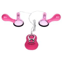Estimulador com sucção Duplo para Mamilos 7 Modos de Vibração - VIBRATING NIPPLE SUCKER - VMSE002