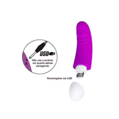 Vibrador Ponto G Escalonado com 30 Modos de Vibração - comprar online