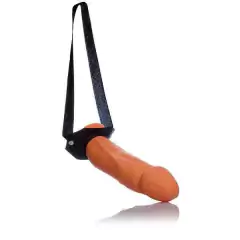 Capa para o pênis semi rigida cor bege com elástico, tamanho 16x4cm - comprar online