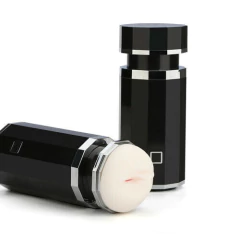 Masturbador Vagina em Cyberskin ROTATIVO Com Vibrador - Pierre Cup - Mais Prazer