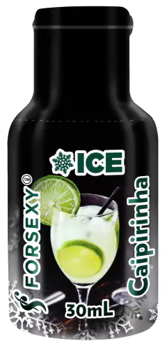 Gel Comestível Sabor Caipirinha ICE - Excita e Esfria - 30ml For Sexy - comprar online