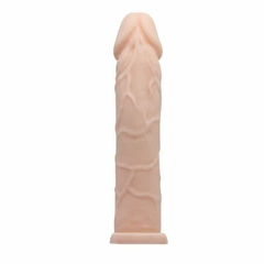 Capa p/ aumento do pênis macia em cyberskin Ponta Maciça - 5 cm Pretty Love