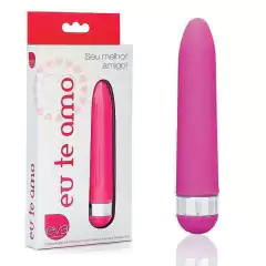 Vibrador Soft Touch Eu te amo, 14cm na cor lilás, multivelocidades na internet