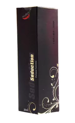 Perfume Feminino Afrodisíaco com Feromônio - 20ml Seduction - Chillies