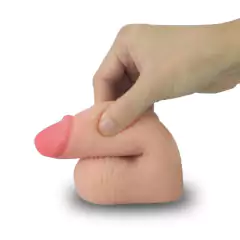 Pênis Realista Macio sem Ereção Packing - LOVETOY SKINLIKE SOFT DONG
