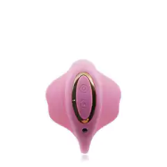 Vibrador Clitoriano Recarregável com Controle s/ Fio Wireless e 8 Modos de Vibração - Mais Prazer