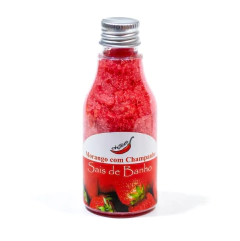 Sais de Banho Morango com Champagne - Chillies 80g