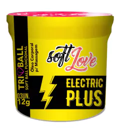 Soft ball triball Eletric Plus - Vibração Intensa c/ 3 unidades - Soft Love