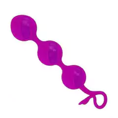 Plug em Silicone Orgasm Balls Pearl em Silicone - Pink - comprar online