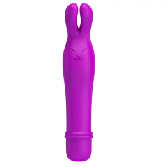 Mini Vibrador com Orelhas de Coelho e 10 Modos de Vibração - PRETTY LOVE ELVIRA - Mais Prazer
