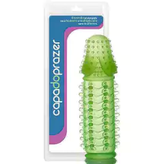 Capa massageadora com textura - 13cm - cor fosforescente