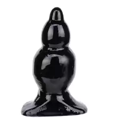 Plug Anal em Jelly medidas 11,5 X 4,8 cm - Preto - comprar online