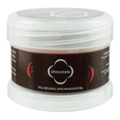 Vela para massagem Beijável aroma Chocolate 50G - Chillies