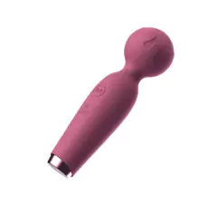 Mini Varinha Mágica Rosa 10 modos de Vibração Recarregável - You Vibe na internet