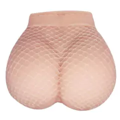 Bunda de quatro desenho de meia Arrastão em Alto Relevo - Cyberskin - Mais Prazer