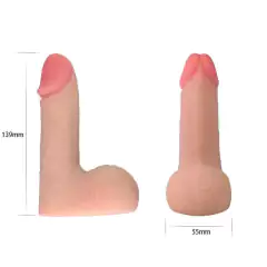 Pênis Realista Macio sem Ereção Packing - LOVETOY SKINLIKE SOFT DONG - comprar online