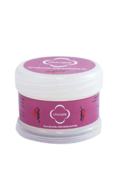 Vela para massagem Beijável aroma CHICLETE 50G - Chillies - comprar online