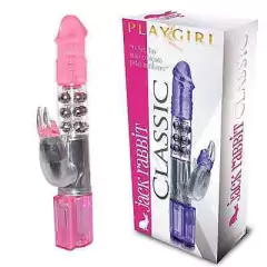 Vibrador Rotativo 2 motores Classic rosa - vibrador rotativo, ajuste de velocidade e rotação, esferas massageadoras na internet