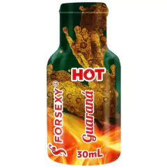 Gel Comestível Sabor Guaraná HOT - Excita e Esquenta - 30ml For Sexy