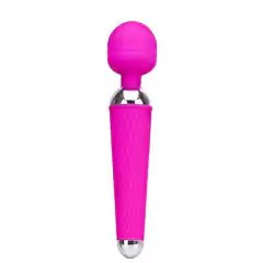 VARINHA MÁGICA - Massageador com Estimulador Rosa