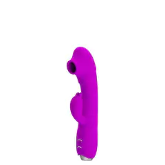 Vibrador Regina 3 em 1 Ponto G Sugador e Estimulador de Clitóris Recarregável - Pretty Love na internet
