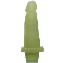 Pênis macio com vibro 6 - 14,5 x 4 cm