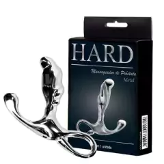 Massageador de Próstata em Metal - Hard -Cromado - comprar online