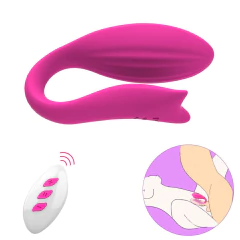 Vibrador Recarregável para Casais com Controle Wireless e 12 Modos de Vibração na internet