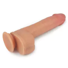 Pênis Giratório Anthony Camada Dupla c/ Vibro e Aquecimento 8.5" - LOVETOY DUAL-LAYERED ROTATING NATURE COCK - loja online