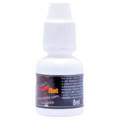 Gotas do Prazer Térmico Aroma Chocolate c/ Pimenta Excitante HOT Unissex 8 ml