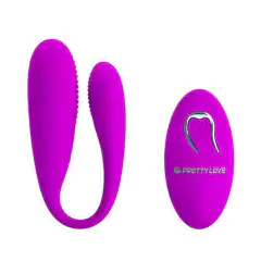 Vibrador para Casais com 12 Modos de Vibração com Controle Wireless