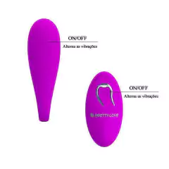 Vibrador para Casais com 12 Modos de Vibração com Controle Wireless - loja online