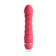 Vibrador Me Gusta Ponto G Rosa - Personal em Silicone Aveludado com 10 modos de Vibração