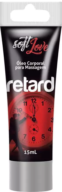 Retard Prolongador da Ereção - Óleo 15ml - soft love